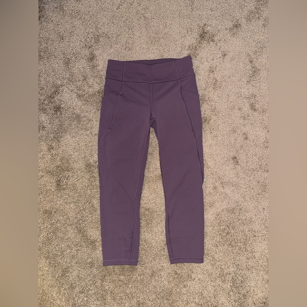 Lululemon Time to Sweat Crop Leggings